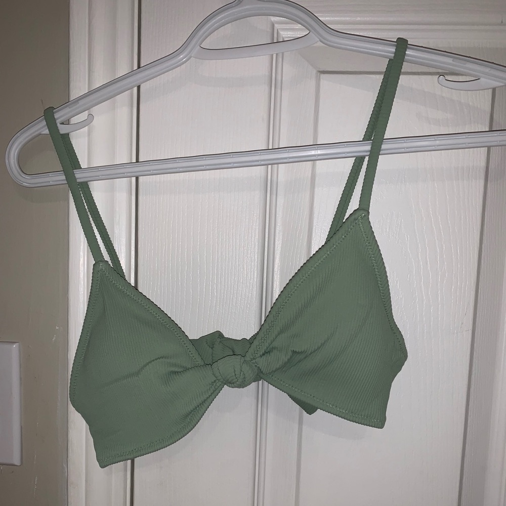 Tie swim top